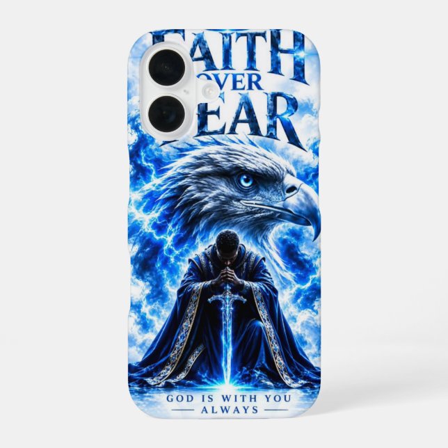 Faith Over Fear Iphone Case (Back)