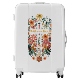 Faith over Fear luggage