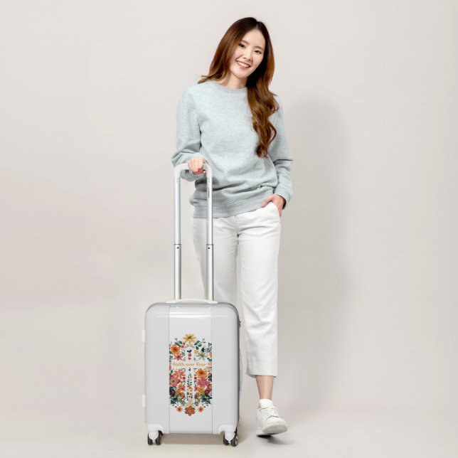 Faith over Fear Luggage (Scale)