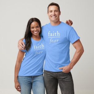 Faith Over Fear Mathematical Formula T-Shirt