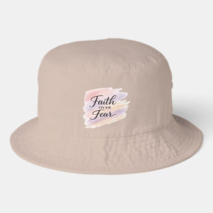 Faith Over Fear – Modern Christian Inspirational D Bucket Hat