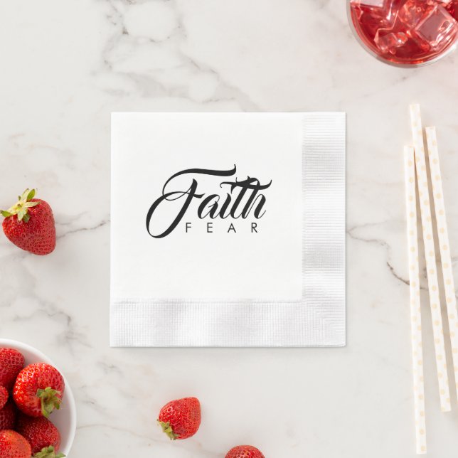 Faith Over Fear Napkins (Insitu)