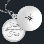 Faith over Fear necklace<br><div class="desc">customize any way you wish!</div>