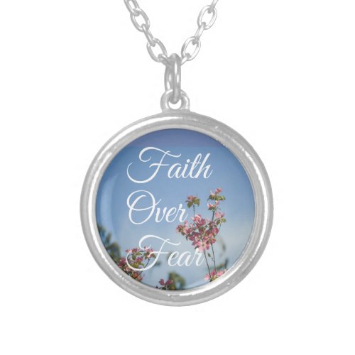 Faith over fear Necklace