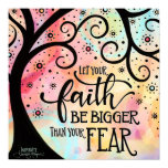 Faith over Fear Poster Faith over Fear Poster