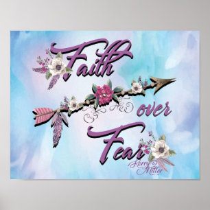 Faith Over Fear Poster