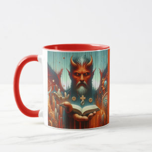 Faith Over Fear - Surreal Spiritual Journey Mug