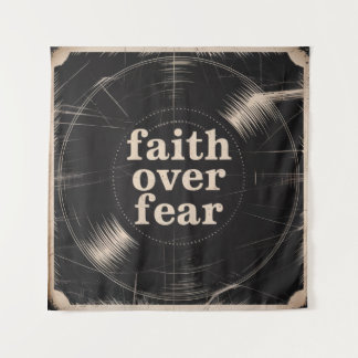 Faith Over Fear Tapestry
