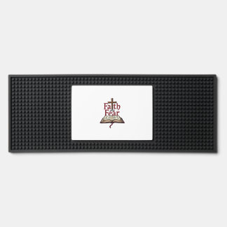 Faith Over Fear Vintage Jesus Faith Tee (1) Bar Mat