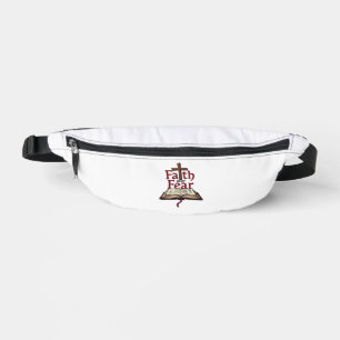 Faith Over Fear Vintage Jesus Faith Tee (1) Fanny Pack