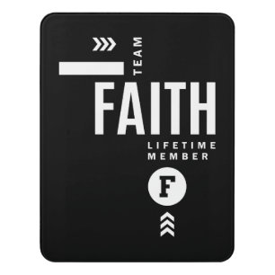 Faith Personalized Name Birthday Gift Door Sign