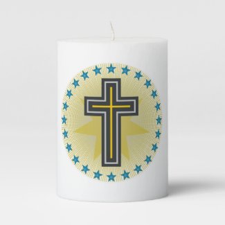 faith pillar candle