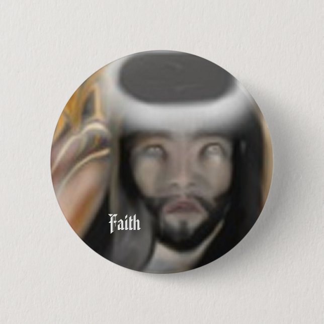 Faith Pinback Button (Front)