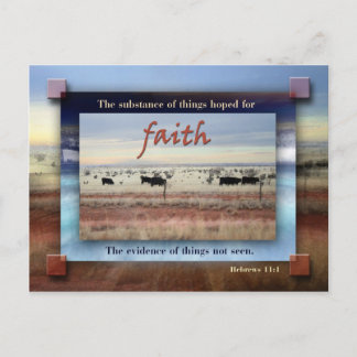 Faith Postcard