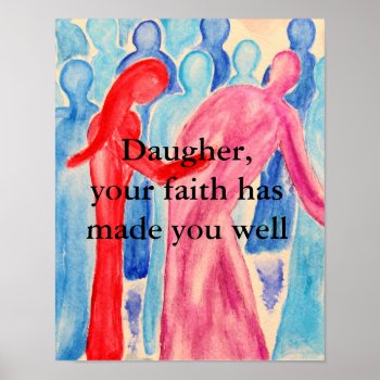 Faith Poster by AnchorOfTheSoulArt at Zazzle