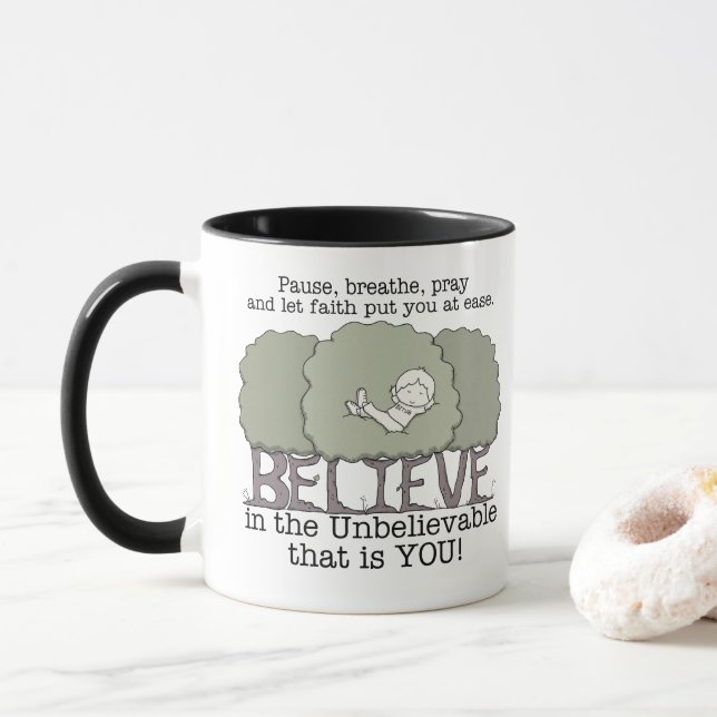Faith Put You at Ease Mug (With Donut)