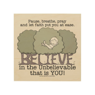 Faith Put You at Ease Wood Wall Art
