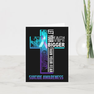 Faith Quote For Mental Health Suicide Prevention Card