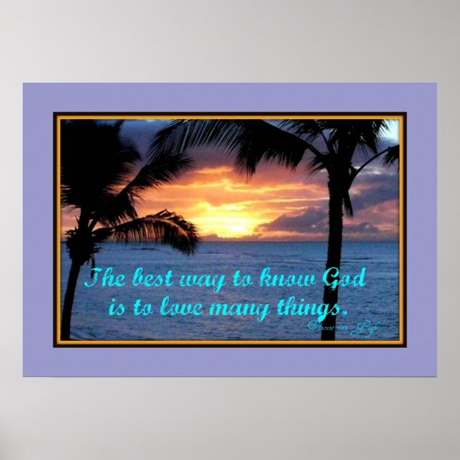 Faith quotes Poster (Front)