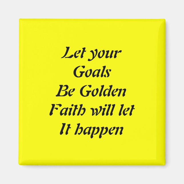 Faith refrigerator magnets (Front)