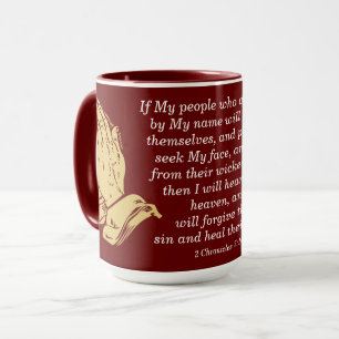 Faith Scripture Mug Call To Pray