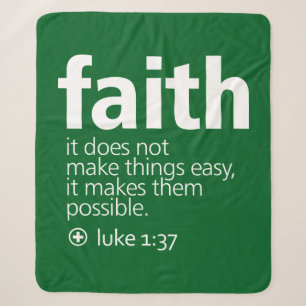 Faith Sherpa Blanket