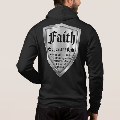 Faith Shield Christian Faith Bible Verse Ephesians Hoodie