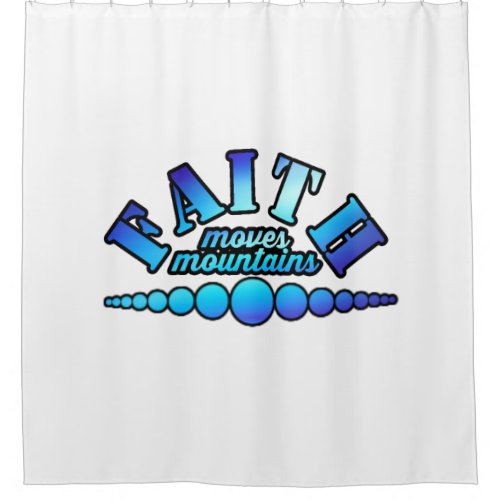 Faith Shower Curtain