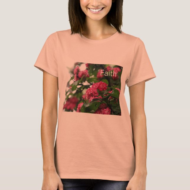 Faith Spring  Woman Shirt (Front)
