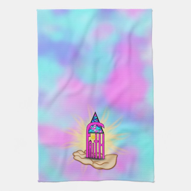 Faith ~ Steeple Towel (Vertical)