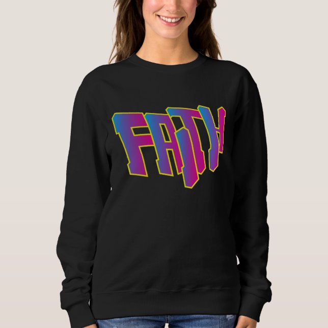 Faith Sweatshirts For Women (Front)