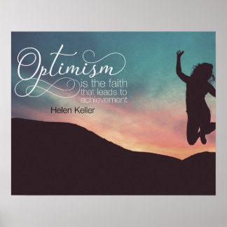 Faith That Leads To Achievement Poster