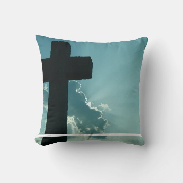 Faith Throw Pillow (Front)