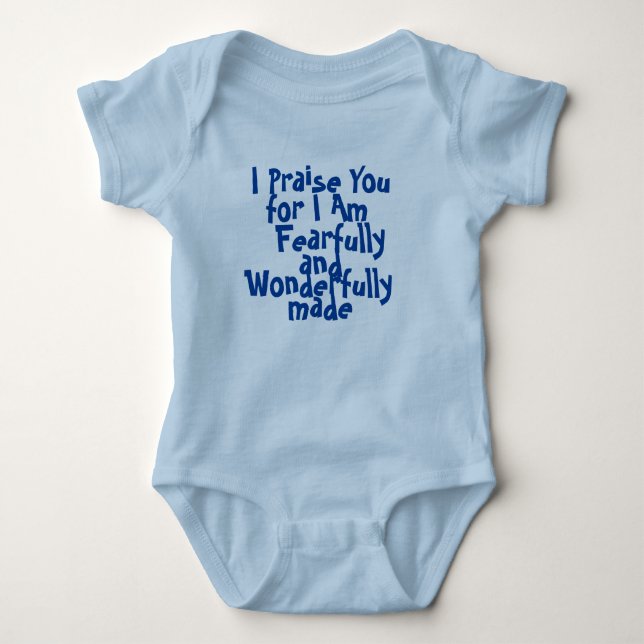 Faith Walk Baby Bodysuit (Front)