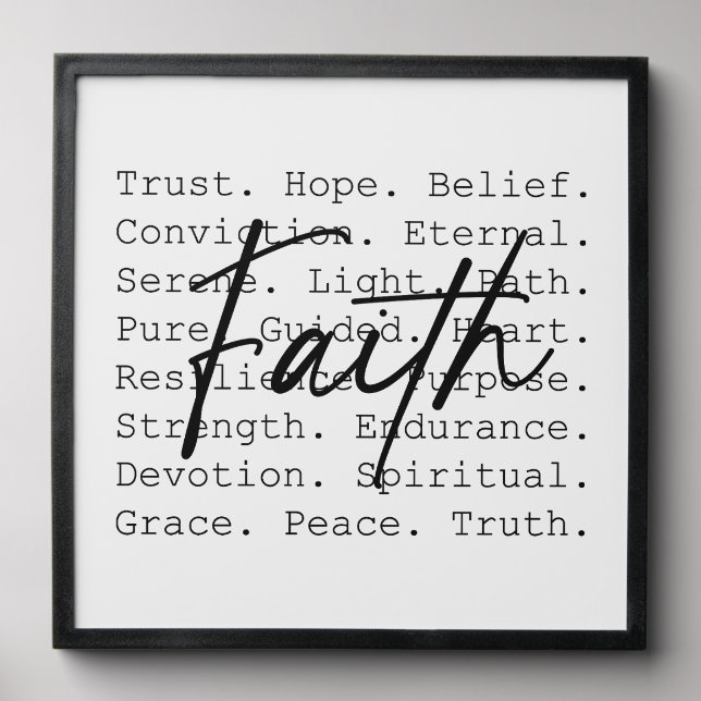 Faith Wall Tile (Front Set)