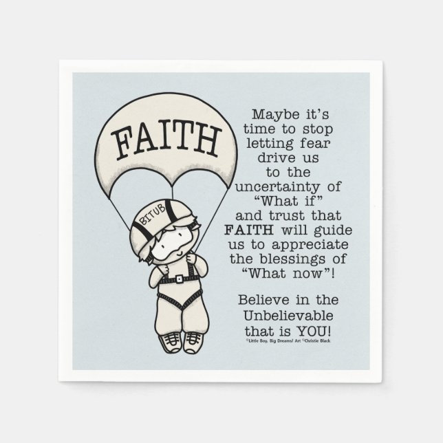 Faith Will Guide Napkins (Front)