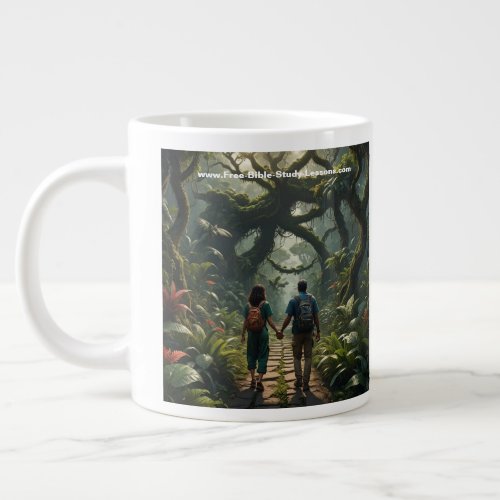 Faith Will See Us Through Jumbo Mug