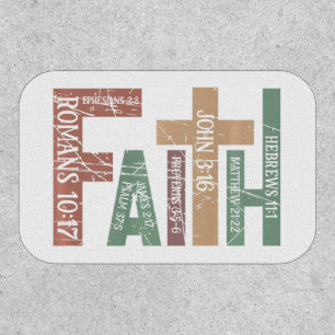 Faith Woven in Scripture Patch