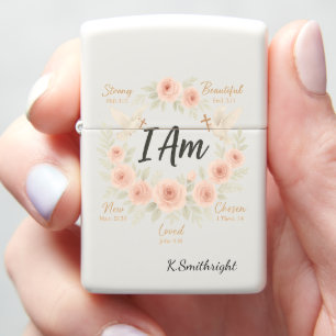 Faithful Affirmations Wreath Zippo Lighter