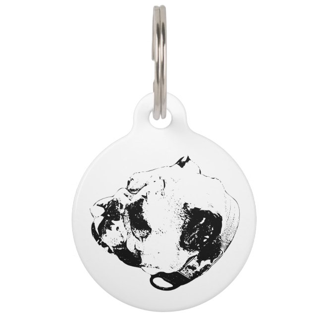 Faithful Calm Spirit Pet ID Tag (Front)
