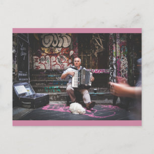 Faithful Companion Dog Postcard