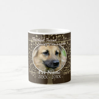 Faithful Friend Custom Pet Sympathy Coffee Mug