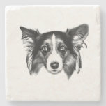 Faithful Little Pause Stone Coaster