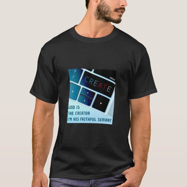 Faithful Servant (dark) T-Shirt (Front)