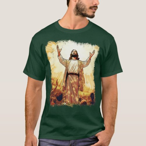 Faithful Tribute to Jesus Christ Christianity Gift T_Shirt