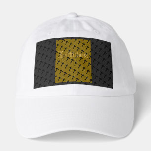 Faithfulness fruit of the spirit blk&white hat