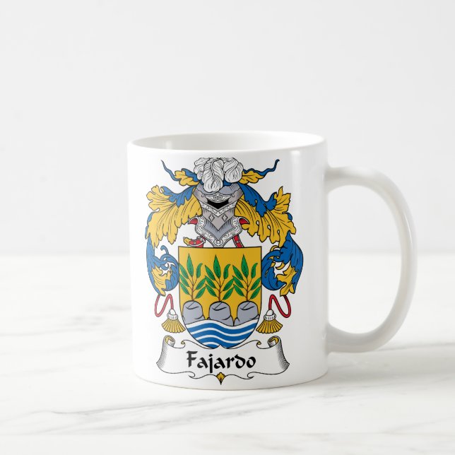 Fajardo Family Crest Coffee Mug (Right)