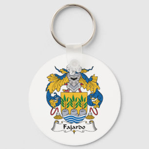 Fajardo Family Crest Keychain