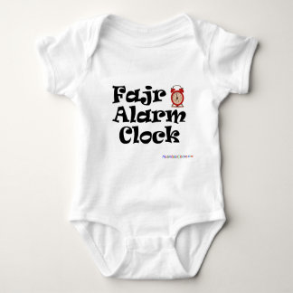 Fajr Alarm Clock Baby Bodysuit