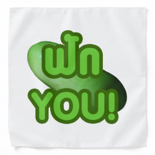 FAK YOU! ... Green Squash (Winter Melon) Bandana